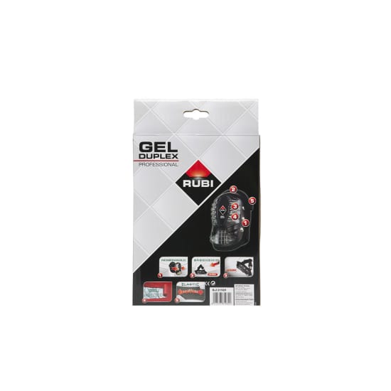 Rubi Tools GEL DUPLEX Knee Pads Contractors Direct